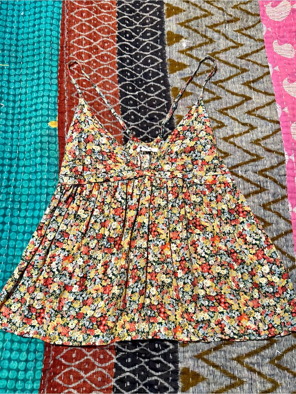 O’Neill Floral Spaghetti Strap Summer Camisole S